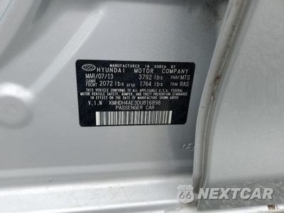 Zdjęcie 15 z 15 samochodu: 2013 HYUNDAI ELANTRA GLS VIN:KMHDH4AE3DU816898 - miniatura