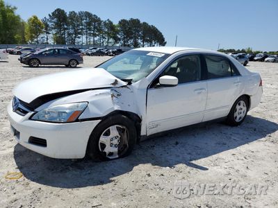 2007 HONDA ACCORD LX 1HGCM56457A080152 - główne zdjęcie licytacji z USA - miniatura