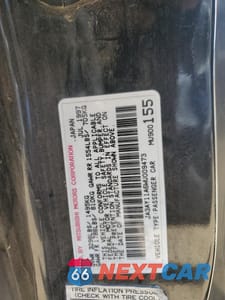 Zdjęcie 12 z 12 samochodu: 1998 MITSUBISHI MIRAGE DE VIN:JA3AY11A6WU009473 - miniatura