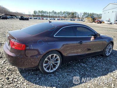 Trzecie zdjęcie samochodu z tyłu: 2014 AUDI A5 PREMIUM PLUS VIN:WAULFAFR2EA075417 - miniatura