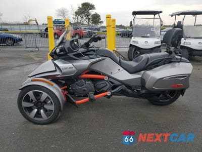 Trzecie zdjęcie samochodu z tyłu: 2016 CAN-AM SPYDER ROADSTER F3-T VIN:2BXREDD20GV003340 - miniatura