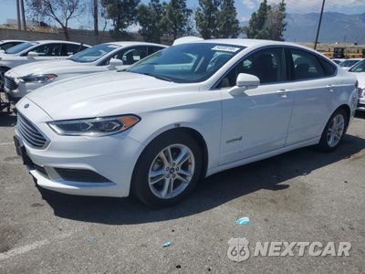 2018 FORD FUSION SE HYBRID 3FA6P0LU9JR278634 - główne zdjęcie licytacji z USA - miniatura