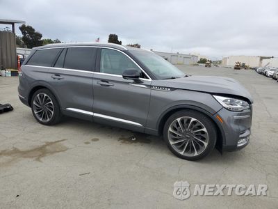 Czwarte zdjęcie samochodu z boku: 2024 LINCOLN AVIATOR RESERVE VIN:5LM5J7XC8RGL04878 - miniatura