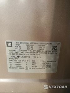 Zdjęcie 15 z 15 samochodu: 2018 CHEVROLET EQUINOX LS VIN:2GNAXHEV7J6220710 - miniatura