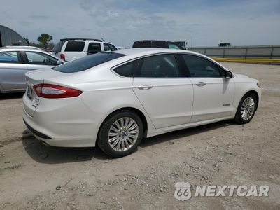 Trzecie zdjęcie samochodu z tyłu: 2013 FORD FUSION SE HYBRID VIN:3FA6P0LUXDR148656 - miniatura