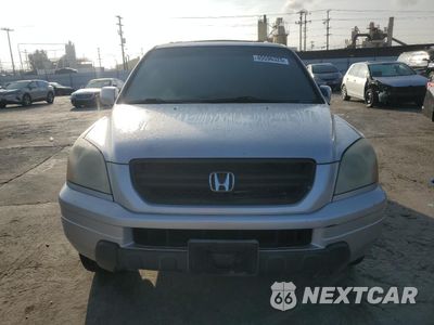 Piąte zdjęcie samochodu w środku: 2005 HONDA PILOT EXL VIN:2HKYF18575H529673 - miniatura