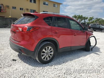 Trzecie zdjęcie samochodu z tyłu: 2014 MAZDA CX-5 TOURING VIN:JM3KE2CY6E0425700 - miniatura