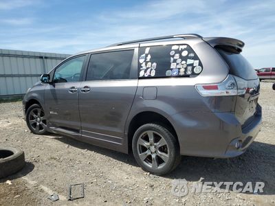 Drugie zdjęcie samochodu z przodu: 2017 TOYOTA SIENNA SE VIN:5TDXZ3DC3HS873163 - miniatura
