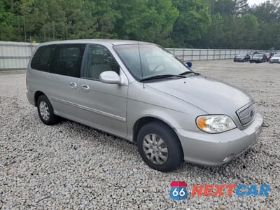 Czwarte zdjęcie samochodu z boku: 2004 KIA SEDONA EX VIN:KNDUP131546542978 - miniatura