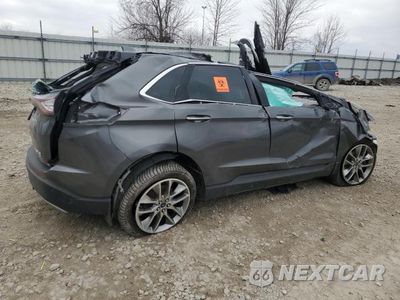 Trzecie zdjęcie samochodu z tyłu: 2015 FORD EDGE TITANIUM VIN:2FMTK4K81FBB64832 - miniatura