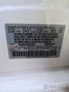 Zdjęcie 12 z 12 samochodu: 2014 NISSAN SENTRA S VIN:3N1AB7AP2EY334601 - miniatura