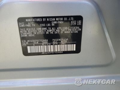 Zdjęcie 12 z 12 samochodu: 2012 NISSAN LEAF SV VIN:JN1AZ0CP0CT024484 - miniatura