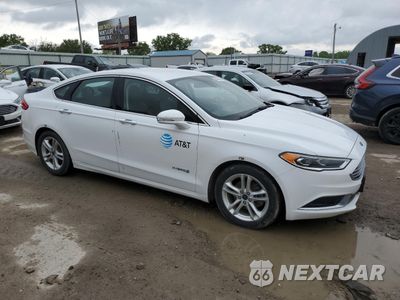 Czwarte zdjęcie samochodu z boku: 2018 FORD FUSION SE HYBRID VIN:3FA6P0LU2JR171845 - miniatura