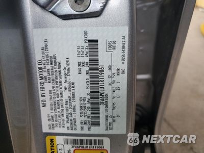 Zdjęcie 12 z 12 samochodu: 2020 FORD FUSION SE VIN:3FA6P0LU1LR119061 - miniatura