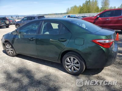 Drugie zdjęcie samochodu z przodu: 2016 TOYOTA COROLLA L VIN:2T1BURHE9GC550394 - miniatura