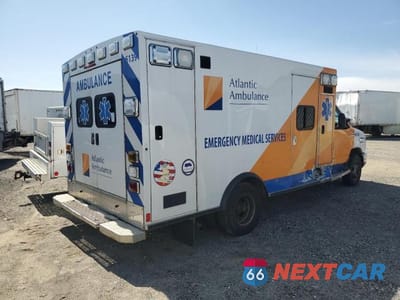 Trzecie zdjęcie samochodu z tyłu: 2015 FORD ECONOLINE E450 SUPER DUTY CUTAWAY VAN VIN:1FDXE4FS2FDA28895 - miniatura