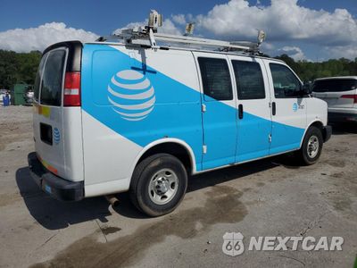 Trzecie zdjęcie samochodu z tyłu: 2017 CHEVROLET EXPRESS G2500 VIN:1GCWGAFF8H1310152 - miniatura