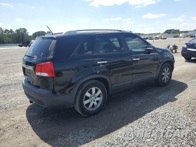Trzecie zdjęcie samochodu z tyłu: 2012 KIA SORENTO BASE VIN:5XYKT4A21CG287449 - miniatura