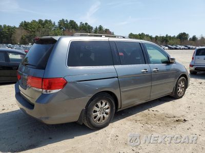 Trzecie zdjęcie samochodu z tyłu: 2009 HONDA ODYSSEY EXL VIN:5FNRL38639B014708 - miniatura