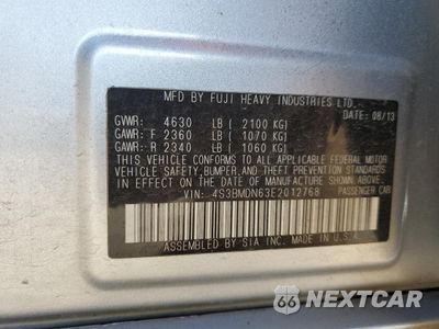 Zdjęcie 12 z 14 samochodu: 2014 SUBARU LEGACY 3.6R LIMITED VIN:4S3BMDN63E2012768 - miniatura