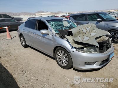 Czwarte zdjęcie samochodu z boku: 2013 HONDA ACCORD EXL VIN:1HGCR3F82DA032998 - miniatura