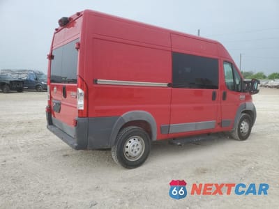 Trzecie zdjęcie samochodu z tyłu: 2016 RAM PROMASTER 2500 2500 HIGH VIN:3C6TRVCGXGE112256 - miniatura