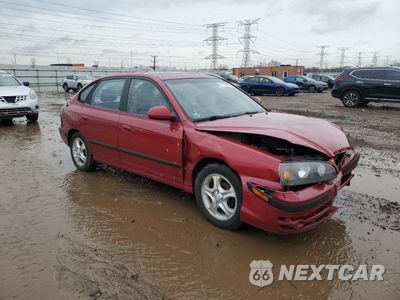 Czwarte zdjęcie samochodu z boku: 2005 HYUNDAI ELANTRA GLS VIN:KMHDN56D45U136248 - miniatura