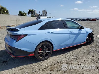 Trzecie zdjęcie samochodu z tyłu: 2025 HYUNDAI ELANTRA N VIN:KMHLW4DK9SU025856 - miniatura