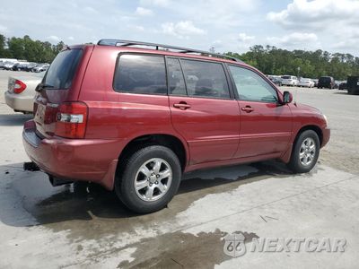 Trzecie zdjęcie samochodu z tyłu: 2007 TOYOTA HIGHLANDER SPORT VIN:JTEDP21A470137321 - miniatura