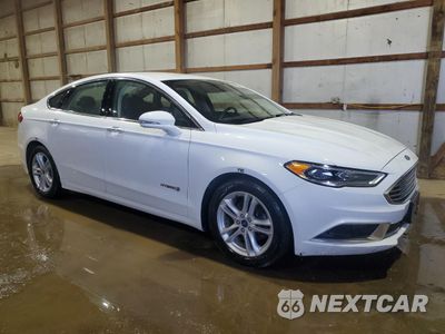 Czwarte zdjęcie samochodu z boku: 2018 FORD FUSION SE HYBRID VIN:3FA6P0LU8JR171719 - miniatura