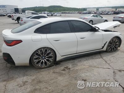 Trzecie zdjęcie samochodu z tyłu: 2022 BMW M440XI GRAN COUPE VIN:WBA13AW06NFN16633 - miniatura