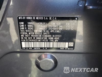 Zdjęcie 15 z 16 samochodu: 2018 HONDA HR-V EXL VIN:3CZRU6H77JM714538 - miniatura