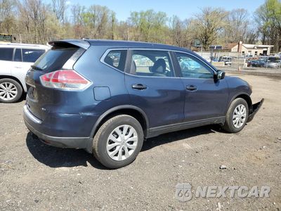 Trzecie zdjęcie samochodu z tyłu: 2016 NISSAN ROGUE S VIN:KNMAT2MV9GP606153 - miniatura