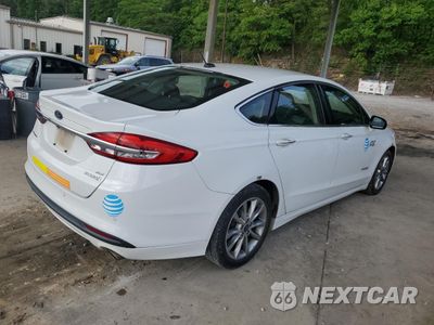 Trzecie zdjęcie samochodu z tyłu: 2017 FORD FUSION SE HYBRID VIN:3FA6P0LU4HR409480 - miniatura
