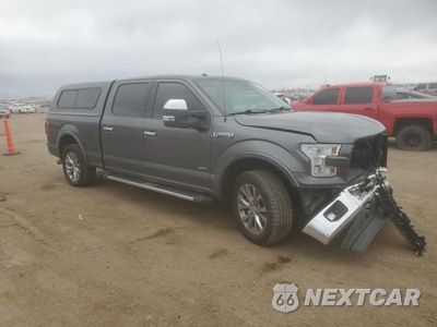 Czwarte zdjęcie samochodu z boku: 2016 FORD F150 SUPERCREW VIN:1FTFW1EG4GKE83205 - miniatura