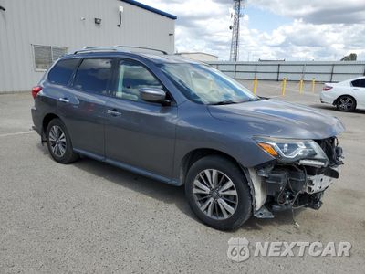 Czwarte zdjęcie samochodu z boku: 2019 NISSAN PATHFINDER S VIN:5N1DR2MN4KC585221 - miniatura