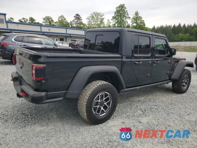 Trzecie zdjęcie samochodu z tyłu: 2024 JEEP GLADIATOR RUBICON VIN:1C6JJTBG3RL104773 - miniatura