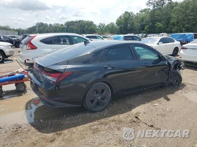 Trzecie zdjęcie samochodu z tyłu: 2021 HYUNDAI ELANTRA SEL VIN:KMHLS4AG7MU065528 - miniatura