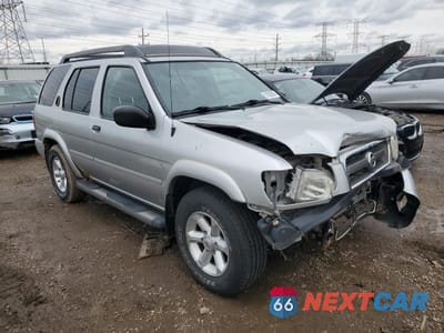 Czwarte zdjęcie samochodu z boku: 2003 NISSAN PATHFINDER LE VIN:JN8DR09X53W701050 - miniatura