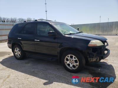 Czwarte zdjęcie samochodu z boku: 2002 ACURA MDX TOURING VIN:2HNYD18662H522386 - miniatura