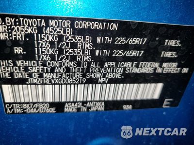 Zdjęcie 13 z 13 samochodu: 2016 TOYOTA RAV4 LE VIN:JTMZFREVXGD085219 - miniatura