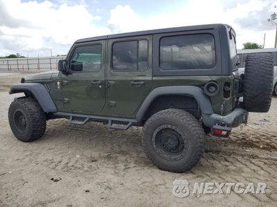 Drugie zdjęcie samochodu z przodu: 2021 JEEP WRANGLER UNLIMITED SPORT VIN:1C4HJXDG5MW561975 - miniatura