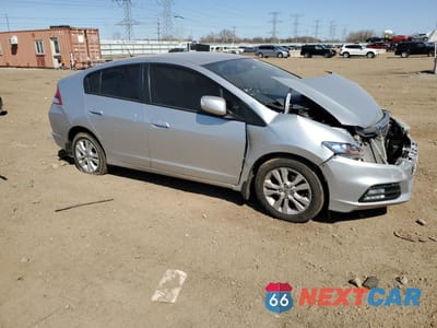 Czwarte zdjęcie samochodu z boku: 2012 HONDA INSIGHT EX VIN:JHMZE2H72CS003236 - miniatura