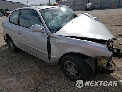 Czwarte zdjęcie samochodu z boku: 2005 HYUNDAI ACCENT GS VIN:KMHCG35C05U323148 - miniatura