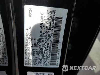 Zdjęcie 12 z 12 samochodu: 2024 HONDA ACCORD EX VIN:1HGCY1F39RA055567 - miniatura