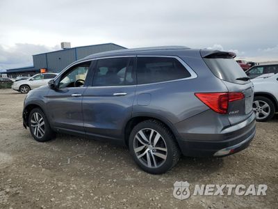 Drugie zdjęcie samochodu z przodu: 2018 HONDA PILOT ELITE VIN:5FNYF6H00JB030806 - miniatura