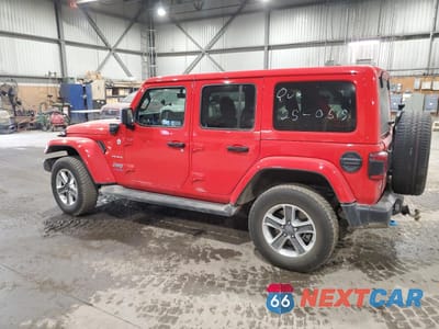 Drugie zdjęcie samochodu z przodu: 2022 JEEP WRANGLER UNLIMITED SAHARA 4XE VIN:1C4JJXP69NW119609 - miniatura