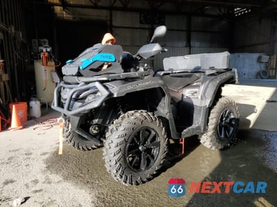 Drugie zdjęcie samochodu z przodu: 2023 CAN-AM OUTLANDER XT 850 VIN:3JBLKAU49PJ001363 - miniatura