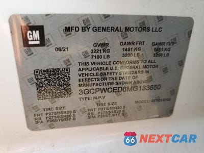 Zdjęcie 13 z 13 samochodu: 2021 CHEVROLET SILVERADO C1500 LT VIN:3GCPWCED8MG242238 - miniatura
