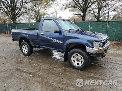 Czwarte zdjęcie samochodu z boku: 1994 TOYOTA PICKUP 1/2 TON SHORT WHEELBASE DX VIN:4TARN01P9RZ199171 - miniatura